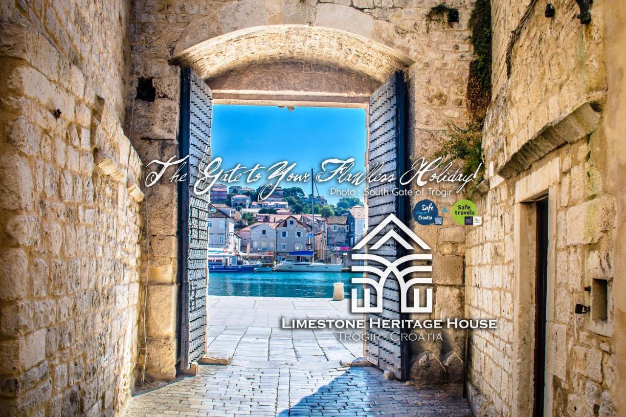 Limestone Heritage House Trogir Exterior foto